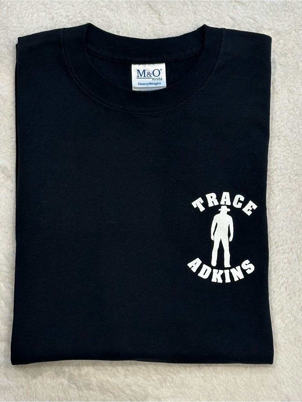 Vtg 2003 Trace Adkins Concert Tour CREW T-Shirt Men's XL Country Staff Tee NWOT
